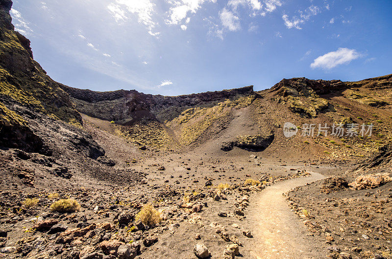 火山el cuervo lanzarote日加那利群岛